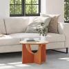 Dohányzóasztal Viaszbarna 50 x 50 x 35 cm Tömör fenyőfa