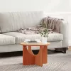 Dohányzóasztal Viaszbarna 50 x 50 x 35 cm Tömör fenyőfa