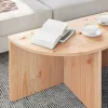Dohányzóasztal 2 pcs Természetes 79 x 39.5 x 40 cm