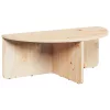 Dohányzóasztal 2 pcs Természetes 79 x 39.5 x 40 cm