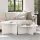 Dohányzóasztal 2 pcs Fehér 79 x 39.5 x 40 cm Tömör fenyőfa