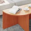 Dohányzóasztal 2 pcs Viaszbarna 79 x 39.5 x 40 cm Tömör fenyőfa