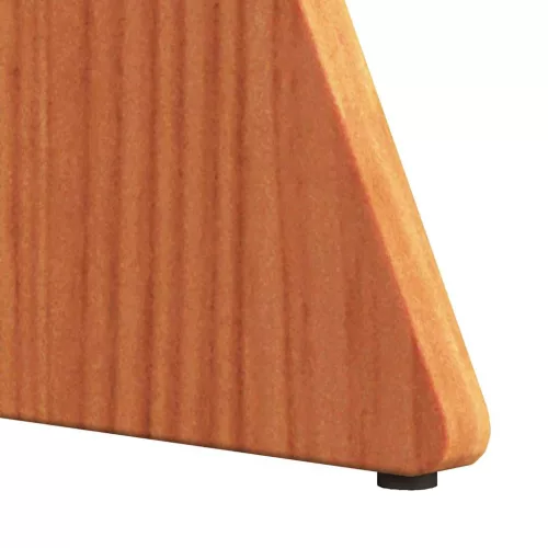 Dohányzóasztal 3 pcs Viaszbarna 49 x 49 x 30 cm Tömör fenyőfa