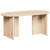 Dohányzóasztal Természetes 80 x 39.5 x 35 cm Tömör fenyőfa