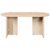 Dohányzóasztal Természetes 80 x 39.5 x 35 cm Tömör fenyőfa