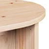 Dohányzóasztal Természetes 80 x 39.5 x 35 cm Tömör fenyőfa
