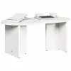 Dohányzóasztal Fehér 80 x 39.5 x 35 cm Tömör fenyőfa