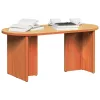Dohányzóasztal Viaszbarna 80 x 39.5 x 35 cm Tömör fenyőfa