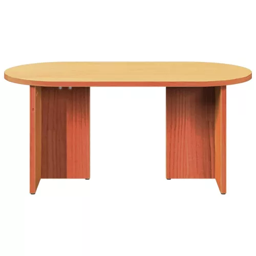 Dohányzóasztal Viaszbarna 80 x 39.5 x 35 cm Tömör fenyőfa