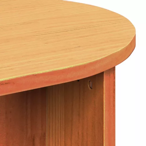 Dohányzóasztal Viaszbarna 80 x 39.5 x 35 cm Tömör fenyőfa