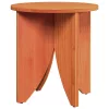 Dohányzóasztal 2 pcs Viaszbarna 41.5 x 41.5 x 44 cm