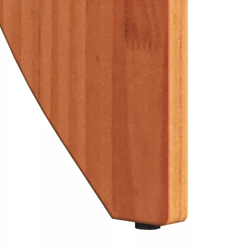 Dohányzóasztal 2 pcs Viaszbarna 41.5 x 41.5 x 44 cm