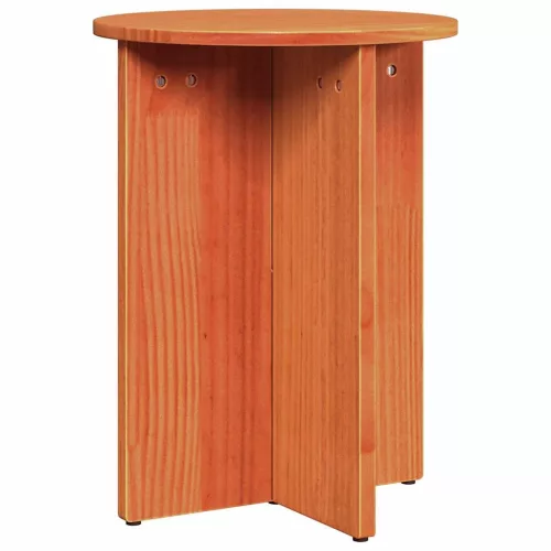 Dohányzóasztal 2 pcs Viaszbarna 41.5 x 41.5 x 41 cm