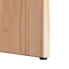 Dohányzóasztal 2 pcs Természetes 49 x 49 x 28 cm Tömör fenyőfa