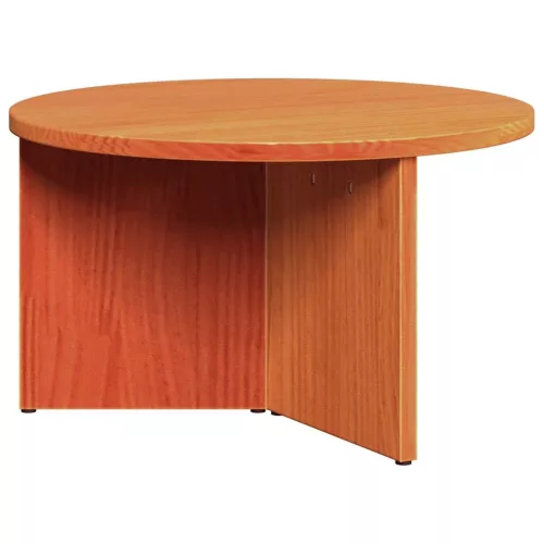 Dohányzóasztal 2 pcs Viaszbarna 49 x 49 x 28 cm Tömör fenyőfa