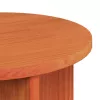 Dohányzóasztal 2 pcs Viaszbarna 39.5 x 39.5 x 30 cm