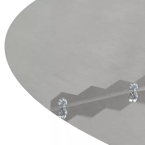 Lapított Fa Gyűrűk 5 pcs Ezüst Ø30 / 60 cm Rozsdamentes acél