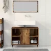 Fürdőszoba Székény polcokkal Régi fa 80 x 33 x 60 cm Faanyag