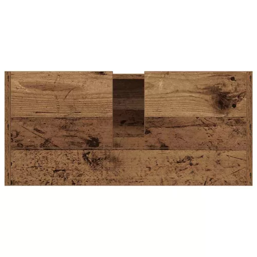 Fürdőszoba Székény polcokkal Régi fa 80 x 33 x 60 cm Faanyag