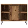 Fürdőszoba Székény polcokkal Régi fa 80 x 33 x 60 cm Faanyag