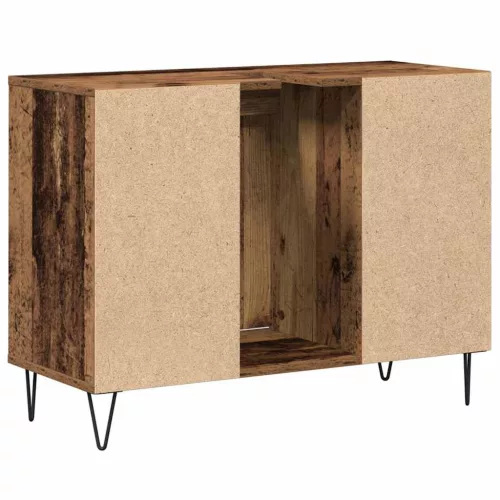 Fürdőszoba Székény polcokkal Régi fa 80 x 33 x 60 cm Faanyag