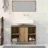 Fürdőszoba Székény kézműves tölgy 80 x 33 x 60 cm Faanyag