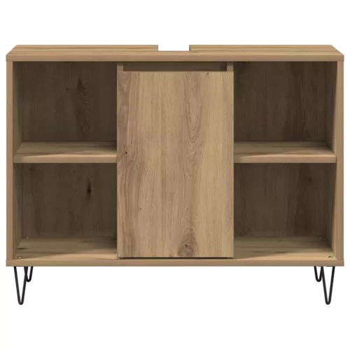 Fürdőszoba Székény kézműves tölgy 80 x 33 x 60 cm Faanyag