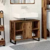 Fürdőszoba Székény polcokkal Régi fa 80 x 33 x 60 cm Faanyag