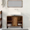 Fürdőszoba Székény polcokkal Régi fa 80 x 33 x 60 cm Faanyag
