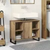Fürdőszoba Székény kézműves tölgy 80 x 33 x 60 cm Faanyag