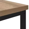 Dohányzóasztal kézműves tölgy 100 x 51 x 45 cm Faanyag