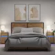 LED Éjjeli Szekrény 2 pcs kézműves tölgy 38 x 34 x 61 cm