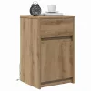 LED Éjjeli Szekrény 2 pcs kézműves tölgy 38 x 34 x 61 cm