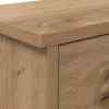 Fali Kabáthorog ajtóval kézműves tölgy 80 x 20 x 30 cm Faanyag