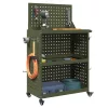 Eszköz Kocsi Oliva zöld 65 x 35 x 111 cm Hidegen húzott acél
