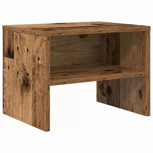 Éjjeliszekrény 2 pcs Régi fa 40 x 40 x 30 cm Faanyag
