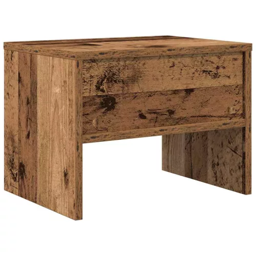 Éjjeliszekrény 2 pcs Régi fa 40 x 40 x 30 cm Faanyag