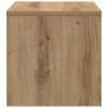 Éjjeliszekrény 2 pcs kézműves tölgy 40 x 40 x 30 cm Faanyag
