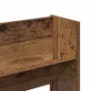 Fali cipőtartók polcokkal Falra szerelhető Régi fa Faanyag