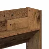 Fali cipőtartók polcokkal Falra szerelhető Régi fa Faanyag
