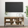 TV szekrény Barna 69.5 x 30 x 50 cm Faanyag