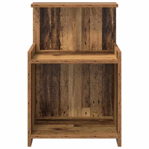 Éjjeliszekrény 2 pcs Régi fa 40 x 35 x 60 cm Faanyag