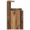 Éjjeliszekrény 2 pcs Régi fa 40 x 35 x 60 cm Faanyag