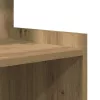 Éjjeliszekrény 2 pcs kézműves tölgy 40 x 35 x 60 cm Faanyag