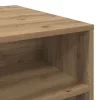 Dohányzóasztal kézműves tölgy 90 x 55 x 42.5 cm Faanyag