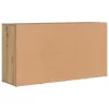 Cipőpad polcokkal kézműves tölgy 103 x 30 x 54.5 cm Faanyag