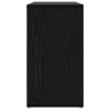 Cipőpad polcokkal Egyéb Musta tammi 103 x 30 x 54.5 cm Faanyag