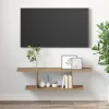 TV szekrény Barna 103 x 30 x 26,5 cm Faanyag