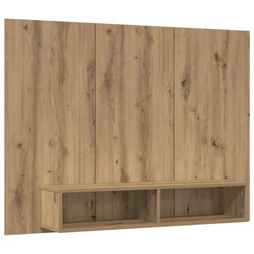 Fali TV Szekrény kézműves tölgy 120 x 23.5 x 90 cm Faanyag