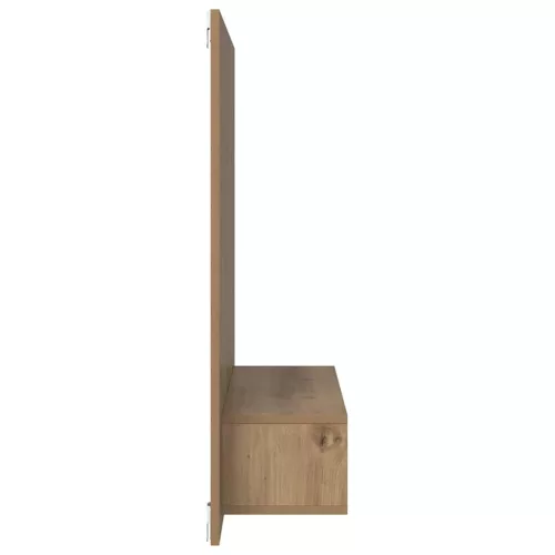 Fali TV Szekrény kézműves tölgy 120 x 23.5 x 90 cm Faanyag
